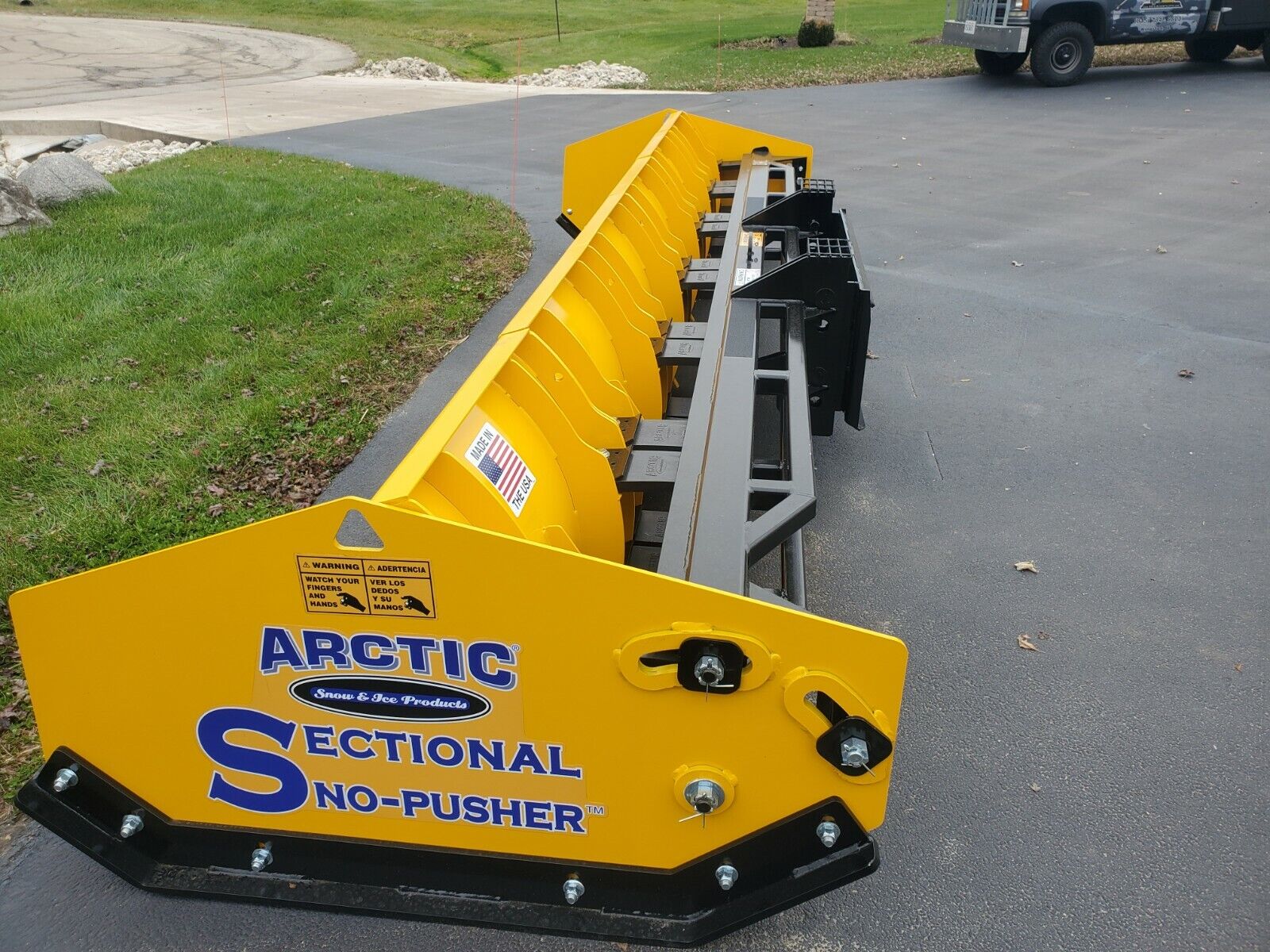 13' Ld Arctic Sectional Snow Pusher. Snow Plow, Box Plow 2022 Brand New!
