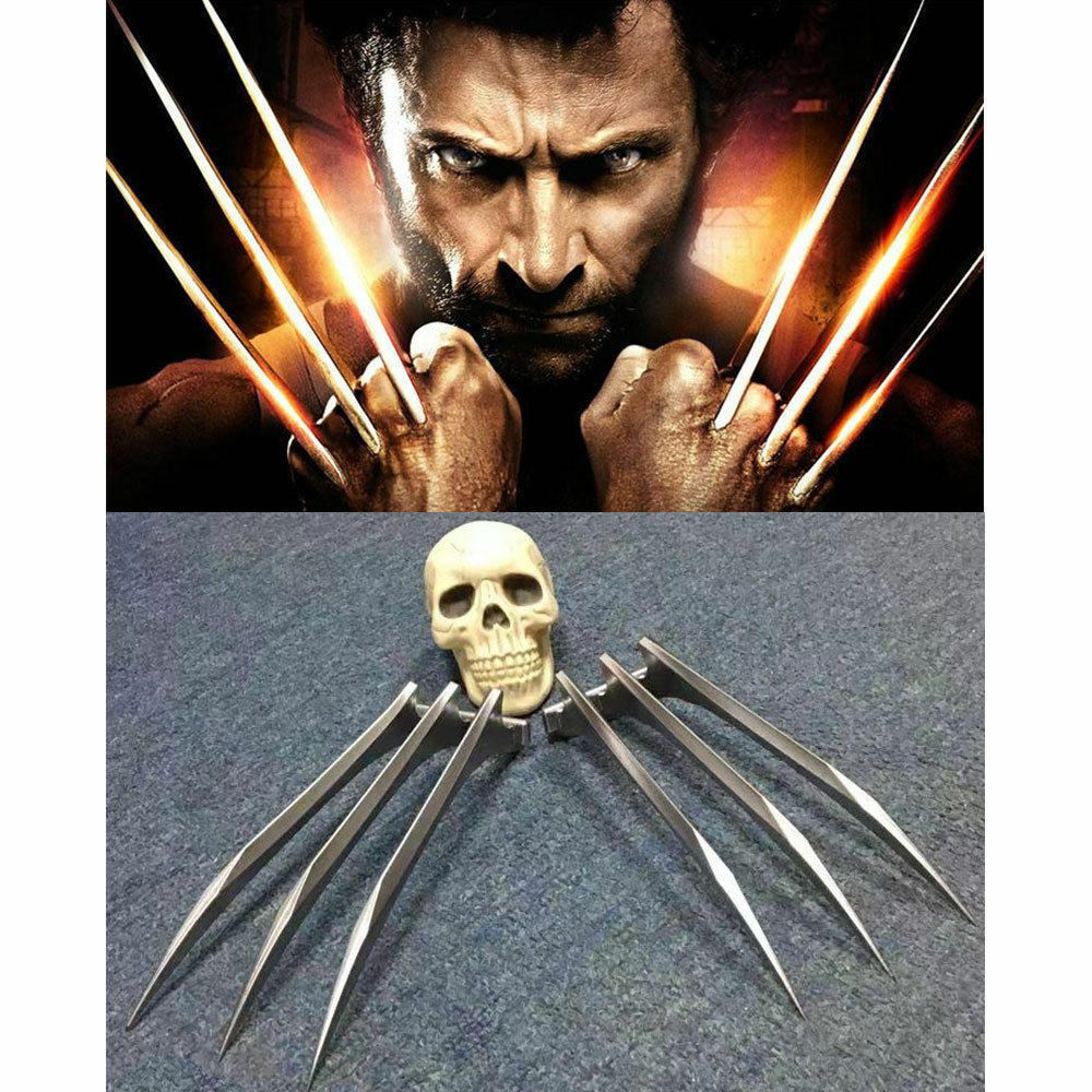 Us 1 Pair X-men Wolverine Logan Claws Blade Of Refinement Cosplay Props Abs Claw