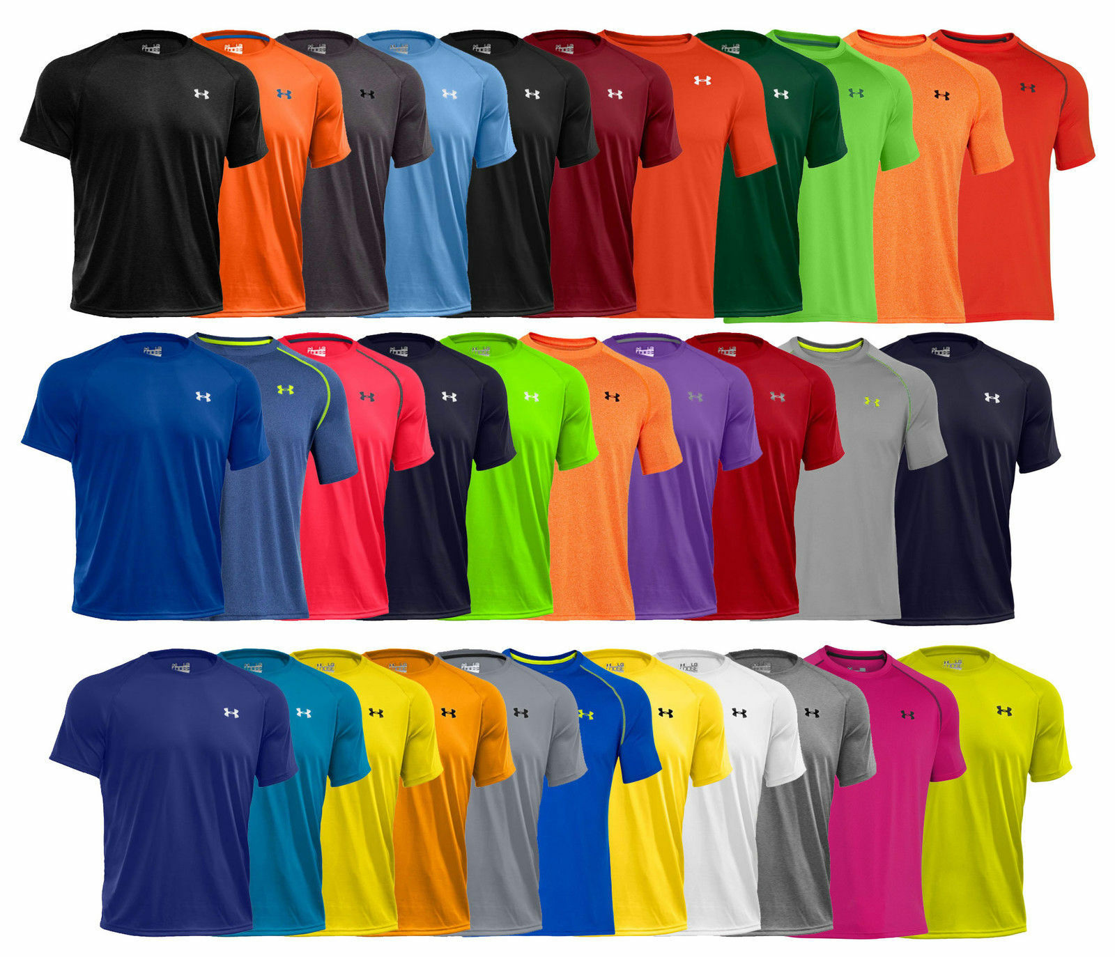 New Under Armour Tech Men's Athletic Short Sleeve T Shirt 1228539 All Colors