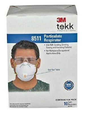 3m 07185 Particulate Respirator 8511