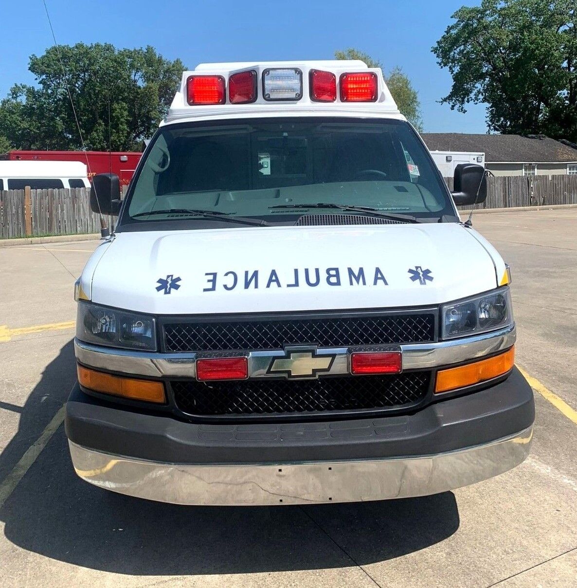 2012 Chevy Express 3500 6.6l Diesel Type Ii Ambulance